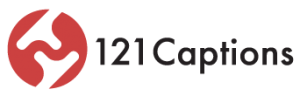 121 Captions logo