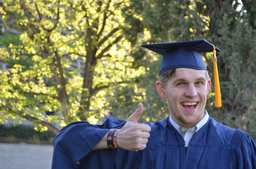 deaf students at graduation