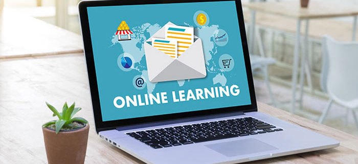 Captions in Online Learning