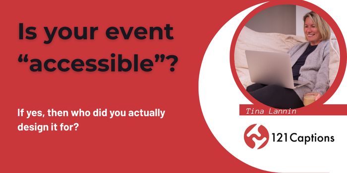 Is your event accessible?